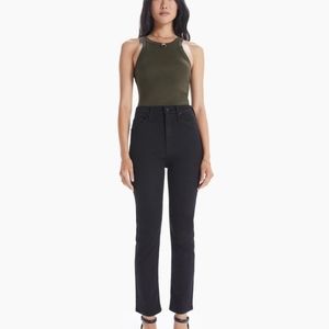MOTHER High Waisted Rider Ankle In Not Guilty 27 NWT